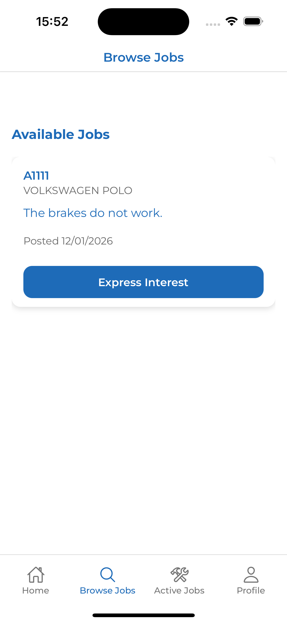 Browse available jobs